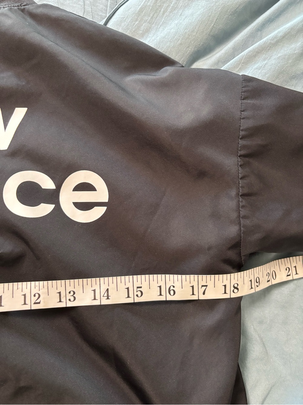 NWOT New Balance Women's Black Varsity Jacket - Picture 6 of 7